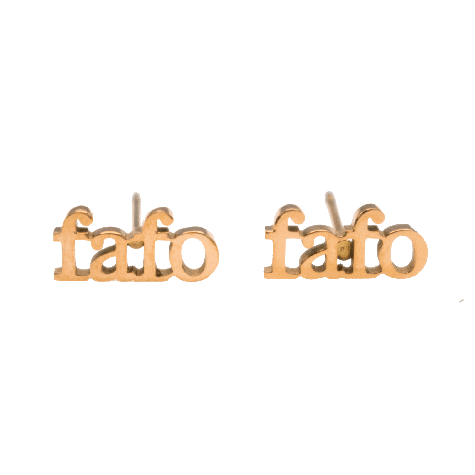 FAFO Acronym Earring Set